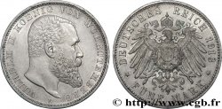 GERMANY - WÜRTTEMBERG 5 Mark Guillaume II 1913 Stuttgart