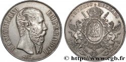 MEXIQUE - MAXIMILIEN Ier 1 Peso  1866 Mexico XF