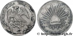 MEXICO 8 Reales 1876 Mexico