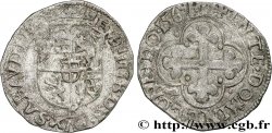 SAVOIE - DUCHÉ DE SAVOIE - EMMANUEL-PHILIBERT DIT  TÊTE DE FER  Sol, 2e type (soldo di II tipo) 1569 Bourg-en-Bresse TTB