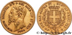 ITALY - KINGDOM OF SARDINIA 20 Lire Victor Emmanuel II 1852 Turin