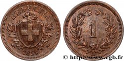 SWITZERLAND 1 Centime (Rappen) 1850 Paris