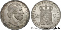 PAYS-BAS 2 1/2 Gulden Guillaume III 1874 Utrecht