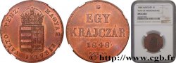 HUNGARY 1 Krajczar monnayage de la guerre d’indépendance 1848 