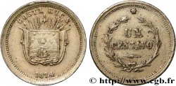 COSTA RICA 1 Centavo 1874 San José