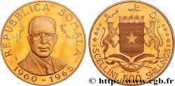 SOMALIE 500 Shillings Proof 5e anniversaire de l’Indépendance 1966