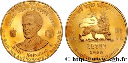ETHIOPIA 100 Dollars Proof 75e anniversaire et 50 ans de règne de Hailé Selassié 1966