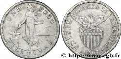 FILIPPINE 1 Peso - Administration Américaine 1907 San Francisco - S