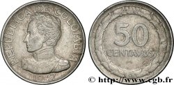 COLOMBIA 50 Centavos 1947