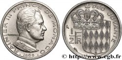 MONACO 1/2 Franc Rainier III 1965 Paris