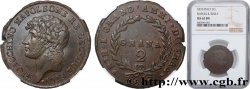 ITALY - KINGDOM OF TWO SICILIES 2 Grana Joachim Murat 1810  MS62 NGC