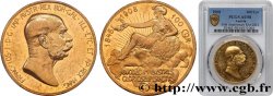 AUSTRIA - FRANZ-JOSEPH I 100 Corona, 60e anniversaire de règne 1908 Vienne  AU58 PCGS