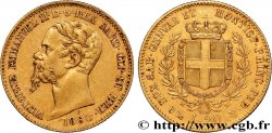 ITALIA - REINO DE CERDEÑA - VÍCTOR-MANUEL II 20 Lire 1860 Gênes