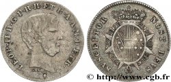 ITALY - GRAND DUCHY OF TUSCANY - LEOPOLD II 1/2 Paolo  1853 Florence XF