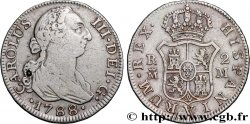 ESPAGNE - ROYAUME D ESPAGNE - CHARLES III 2 Reales  1788 Madrid