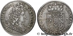 GERMANY - BRANDEBOURG-PRUSSIA 2/3 thaler ou gulden Frédéric III 1689 Berlin AU