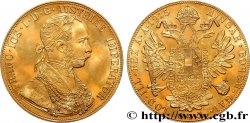 OR, PALLADIUM ET PLATINE INVESTISSEMENT 4 Ducats, refrappe moderne François Joseph  1915