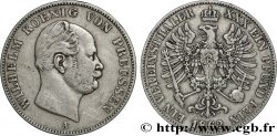 ALLEMAGNE - ROYAUME DE PRUSSE - GUILLAUME Ier 1 Thaler 1862 Berlin