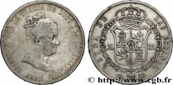 ESPAGNE - ROYAUME D ESPAGNE - ISABELLE II 20 Reales 1837 Madrid XF