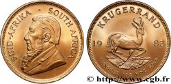 OR, PALLADIUM ET PLATINE INVESTISSEMENT 1 Oz - 1 Krugerrand Paul Kruger 1983 Prétoria SPL