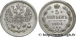RUSSIE 5 Kopecks 1903 Saint-Petersbourg