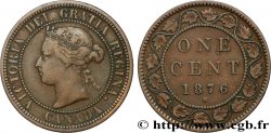 CANADA 1 Cent Victoria 1876 Heaton