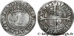 ENGLAND - KINGDOM OF ENGLAND - HENRY VIII Gros (Groat) 1526-1529 Londres VF