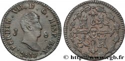 ESPAGNE 8 Maravedis Ferdinand VII 1817 Jubia