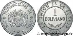 BOLIVIA 1 Boliviano emblème 2012