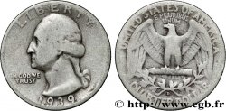 ÉTATS-UNIS D AMÉRIQUE 1/4 Dollar Georges Washington 1939 Denver