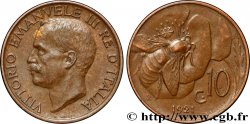 ITALIE 10 Centesimi Victor Emmanuel III 1921 Rome