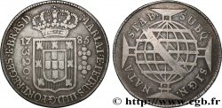 BRÉSIL - MARIE Ire et PIERRE III 320 Reis 1785 Lisbonne