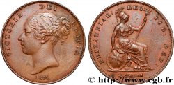 ROYAUME-UNI 1 Penny Victoria “tête jeune” 1855