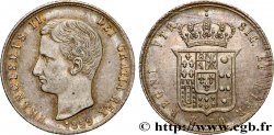 ITALY - KINGDOM OF THE TWO SICILIES - FRANCIS II 20 Grana  1859 Naples AU