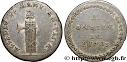 ITALY - SECOND SIÈGE DE MANTOUE 5 soldi 1799  XF