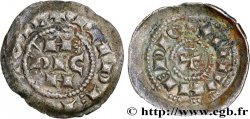 ITALIE - MILAN - ANONYMES Denier au nom de l’empereur Henri VI n.d. Milan AU