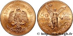 OR, PALLADIUM ET PLATINE INVESTISSEMENT 50 Pesos or 1947 Mexico SPL