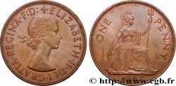 UNITED KINGDOM 1 Penny Elisabeth II 1967