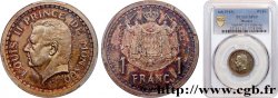 MONACO - PRINCIPAUTÉ DE MONACO - LOUIS II Essai 1 Franc en argent (1943) Paris