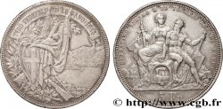 SUISSE 5 Francs, concours de Tir de Lugano 1883