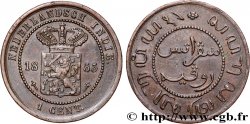 INDES NEERLANDAISES 1 Cent 1855 Utrecht TTB+