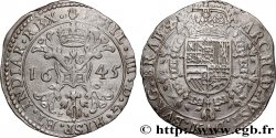 PAYS-BAS ESPAGNOLS - PHILIPPE IV 1/2 (Demi-) Patagon 1645 Anvers AU