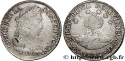 BOLIVIE 4 Soles Bolivar 1830 Potosi TB+