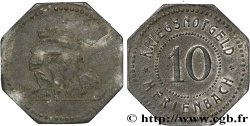 ALLEMAGNE - Notgeld 10 Pfennig Merlenbach (Lothringen) 1917 