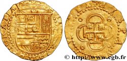 SPAIN - KINGDOM OF SPAIN - PHILIP II 2 Escudos n.d. Séville AU