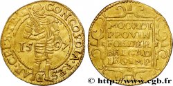 NETHERLANDS - UNITED PROVINCES - HOLLAND Ducat d or au chevalier 1597 Utrecht XF