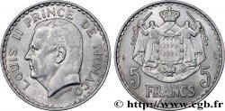 MONACO 5 Francs Louis II 1945 Paris