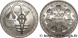 ÉTATS DE L AFRIQUE DE L OUEST (BCEAO) 500 Francs BCEAO 1972 Paris