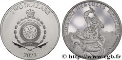 SILVER INVESTMENT 1 Oz - 2 Dollars Hercule 2023