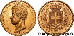 ITALIE - ROYAUME DE SARDAIGNE - CHARLES-ALBERT 100 Lire 1835 Turin TTB+